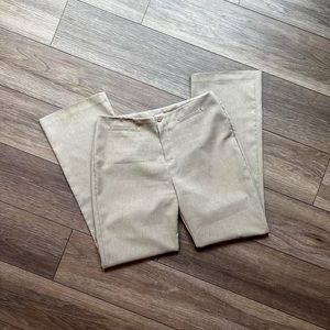 90s y2k vintage khaki / tan colored flare trousers by Star City 🕯